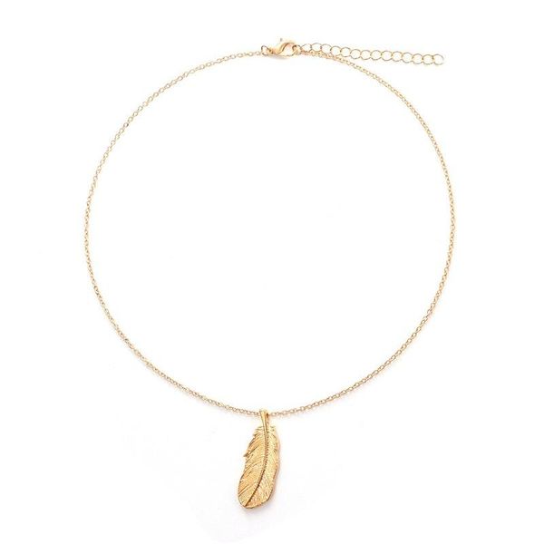 chains feather necklace lady long women necklaces pendant clavicle chain party elegant gold color zinc alloy oorbellen, Silver
chains feather necklace lady long women necklaces pendant clavicle chain party elegant gold color zinc alloy oorbellen, Silver