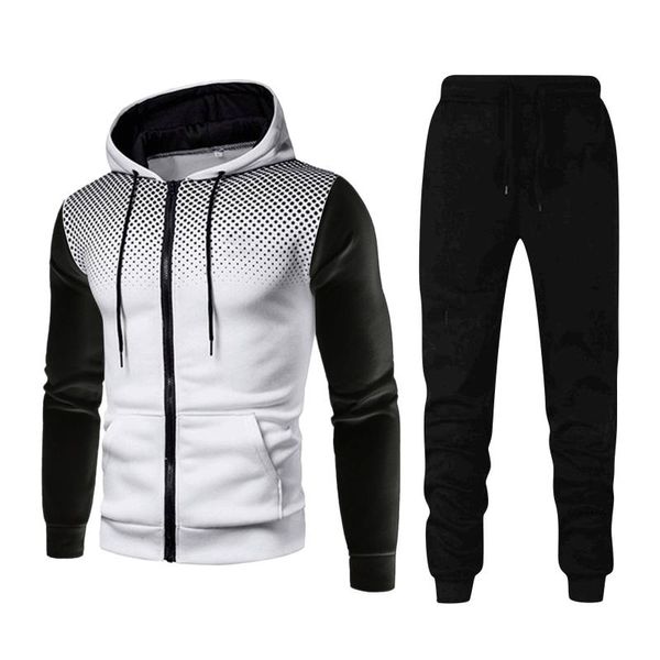 jogging clothing men's 2 pieces set tracksuit winter sports hoodie sets autumn casual fitness suit dots sweatshirt pants, Black;red
jogging clothing men's 2 pieces set tracksuit winter sports hoodie sets autumn casual fitness suit dots sweatshirt pants, Black;red