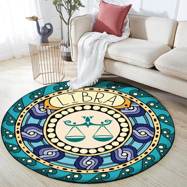 carpets 12 constellation libra round floor mat flannel anti-slip carpet durable bedroom decoration living home room
carpets 12 constellation libra round floor mat flannel anti-slip carpet durable bedroom decoration living home room