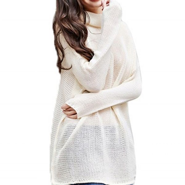 women's sweaters 2021 autumn winter cashmere knitted women sweater and pullover female jumper pull famle outwear, White;black
women's sweaters 2021 autumn winter cashmere knitted women sweater and pullover female jumper pull famle outwear, White;black