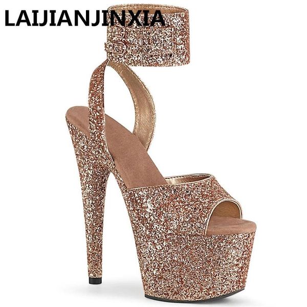 sandals ankle straps women shoes plus size summer ladies platforms 17cm high heels wedding pole dance, Black
sandals ankle straps women shoes plus size summer ladies platforms 17cm high heels wedding pole dance, Black