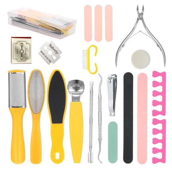 nail art kits 20 pcs/set pedicure tools set foot sharpener file rubbing scraper dead hard skin callus remover care
nail art kits 20 pcs/set pedicure tools set foot sharpener file rubbing scraper dead hard skin callus remover care