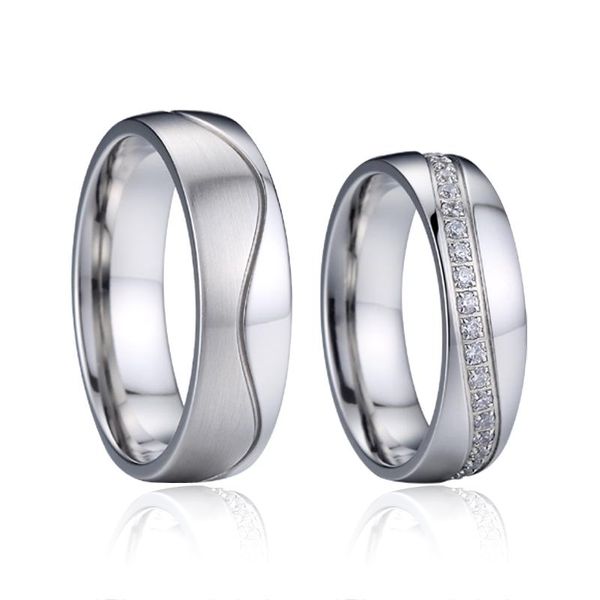 wedding rings luxury handmade love alliances anniversary marriage for couple stainless steel cz ring bague mariage anillos, Slivery;golden
wedding rings luxury handmade love alliances anniversary marriage for couple stainless steel cz ring bague mariage anillos, Slivery;golden