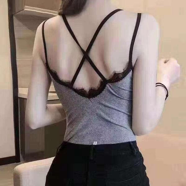 women's tanks & camis summer cross beautiful back base long outer wear sleep lace halter sleeveless short camisole, White
women's tanks & camis summer cross beautiful back base long outer wear sleep lace halter sleeveless short camisole, White