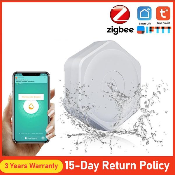 smart home control tuya zigbee water leak sensor wireless flooding detector leakage detection alert level overflow alarm sma
smart home control tuya zigbee water leak sensor wireless flooding detector leakage detection alert level overflow alarm sma