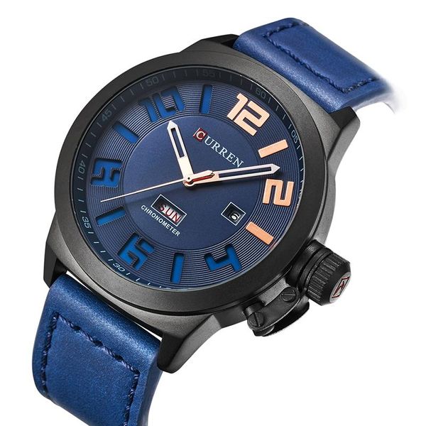 wristwatches 2021 curren 8270 watch men date display fashion casual leather quartz wrist watches relogio masculino, Slivery;brown
wristwatches 2021 curren 8270 watch men date display fashion casual leather quartz wrist watches relogio masculino, Slivery;brown
