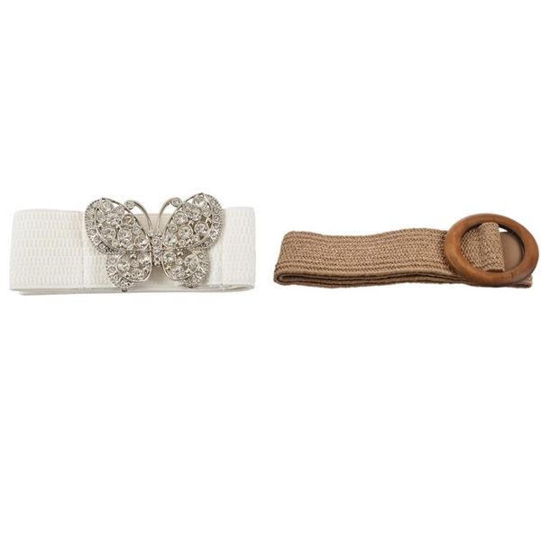 belts women butterfly hook buckle elastic cinch waist belt white with braided and ladies casual summer straw, Black;brown
belts women butterfly hook buckle elastic cinch waist belt white with braided and ladies casual summer straw, Black;brown