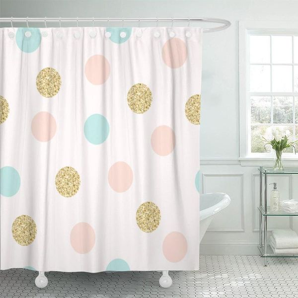 shower curtains pink pastel modern chic polka dot colorful pattern gold curtain waterproof polyester fabric 72 x inches with hooks
shower curtains pink pastel modern chic polka dot colorful pattern gold curtain waterproof polyester fabric 72 x inches with hooks