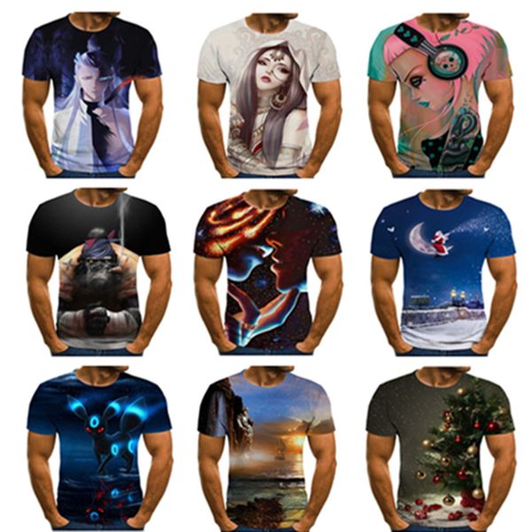 game graphics t-shirt anime boys clothing casual harajuku summer 3d men's t-shirt round neck shirt plus size streetwear, White;black
game graphics t-shirt anime boys clothing casual harajuku summer 3d men's t-shirt round neck shirt plus size streetwear, White;black