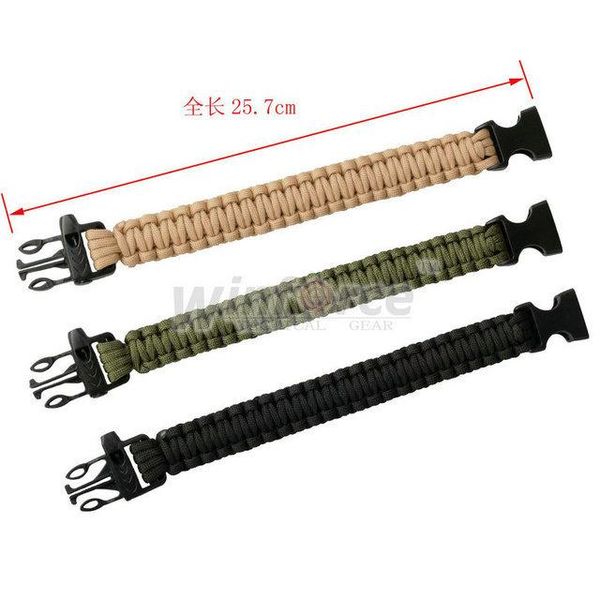 tavtical gear/wb-09 3 colors paracord parachute cord emergency rope with whistle buckle/three outdoor bags
tavtical gear/wb-09 3 colors paracord parachute cord emergency rope with whistle buckle/three outdoor bags