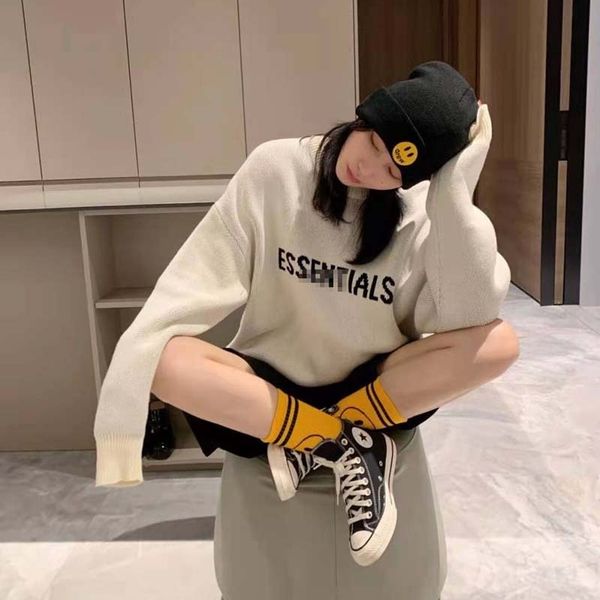 autumn and winter new style loose thickened couple sweater with three color net red ess, Black
autumn and winter new style loose thickened couple sweater with three color net red ess, Black