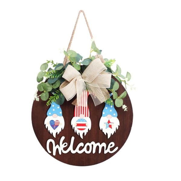 decorative flowers & wreaths 1pc independence day gnome pattern hanging decor wall door pendant
decorative flowers & wreaths 1pc independence day gnome pattern hanging decor wall door pendant