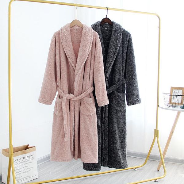 night gown ladies autumn winter coral fleece couple bathrobe men thick long pijama flannel warm morning robe sleepwear nightwear women', Black;red
night gown ladies autumn winter coral fleece couple bathrobe men thick long pijama flannel warm morning robe sleepwear nightwear women', Black;red