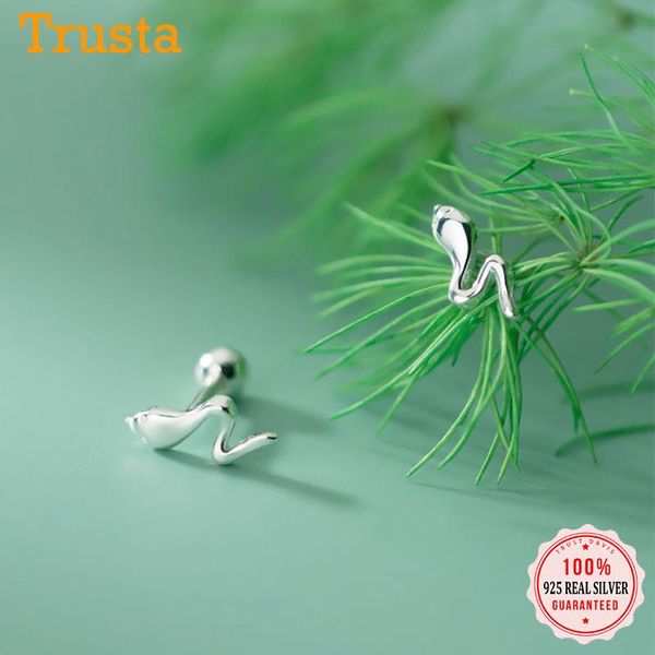 stud trustdavis real 925 sterling silver fashion sweet mini snake bead screw earring for women wedding party fine jewelry ds613, Golden;silver
stud trustdavis real 925 sterling silver fashion sweet mini snake bead screw earring for women wedding party fine jewelry ds613, Golden;silver