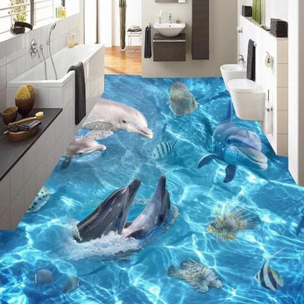wallpapers custom 3d wallpaper ocean world dolphins sharks floor mural living room bathroom self-adhesive waterproof sticker
wallpapers custom 3d wallpaper ocean world dolphins sharks floor mural living room bathroom self-adhesive waterproof sticker