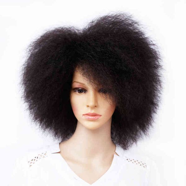 hairpiece amir kinky curly short afro wigs nature black brown red color 6inch 90g synthetic for women 0121
hairpiece amir kinky curly short afro wigs nature black brown red color 6inch 90g synthetic for women 0121