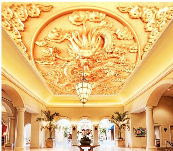 wallpapers wall decoration golden dragon 3d wallpaper modern for living room murals ceiling non woven
wallpapers wall decoration golden dragon 3d wallpaper modern for living room murals ceiling non woven