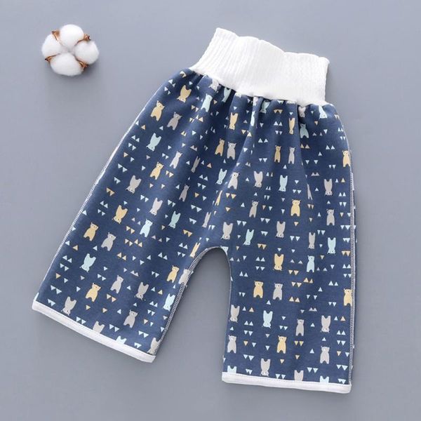comfy cartoon children diaper pants waterproof leak-proof high waist belly-protecting trousers, Blue
comfy cartoon children diaper pants waterproof leak-proof high waist belly-protecting trousers, Blue