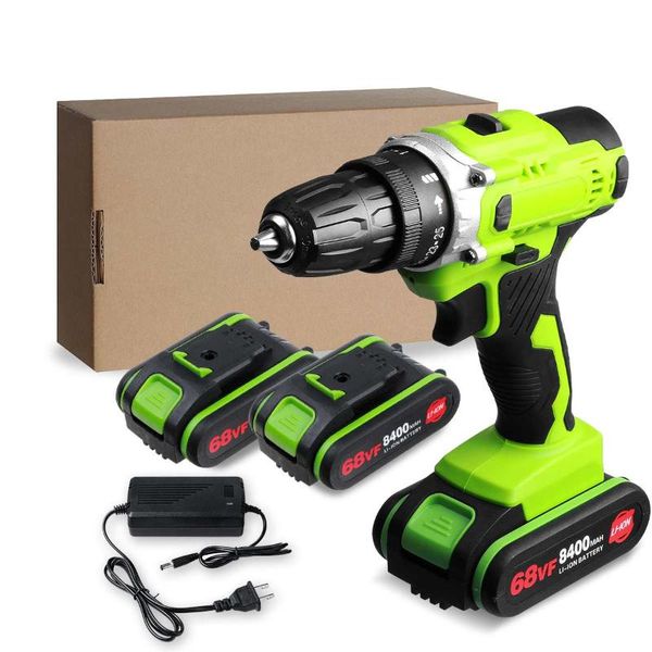 professiona electric drills 350n.m 2 in 1 impact drill rechargable cordless screwdriver 25+1 torque wireless power tools with 1/2 lithium ba
professiona electric drills 350n.m 2 in 1 impact drill rechargable cordless screwdriver 25+1 torque wireless power tools with 1/2 lithium ba
