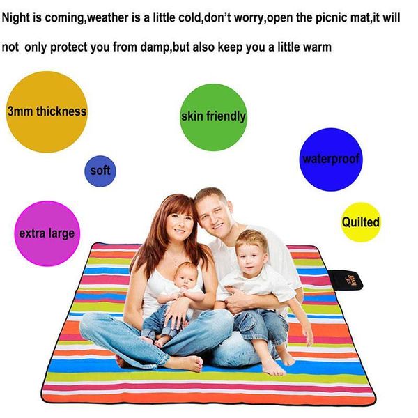 picnic mat pad camping cloth outdoors travel stripe multifunction durable moisture resistant practical sturdy outdoor pads
picnic mat pad camping cloth outdoors travel stripe multifunction durable moisture resistant practical sturdy outdoor pads