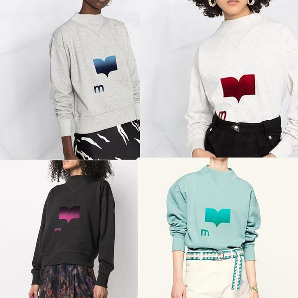 early spring women sweatshirt cotton triangle o-neck gradient color flocking print sport jumper women's hoodies & sweatshirts, Black
early spring women sweatshirt cotton triangle o-neck gradient color flocking print sport jumper women's hoodies & sweatshirts, Black