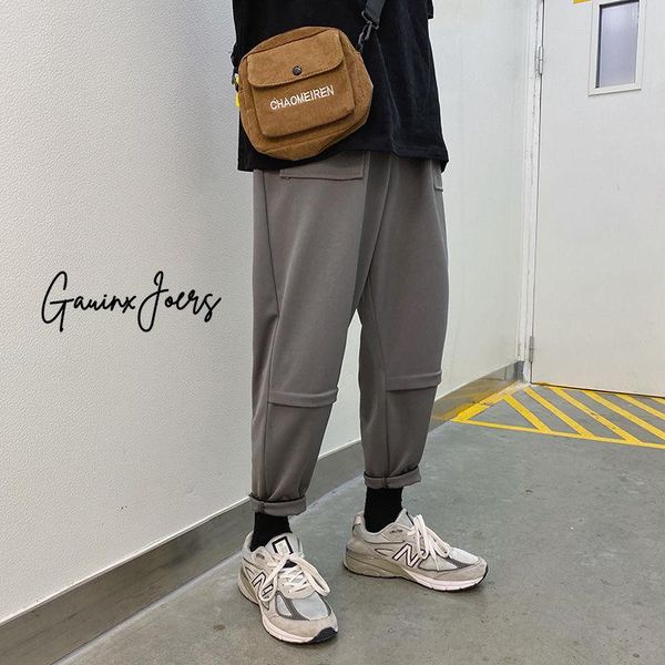 autumn sweatpants men's fashion solid color drawstring casual pants men streetwear wild loose straight trousers mens m-5xl, Black
autumn sweatpants men's fashion solid color drawstring casual pants men streetwear wild loose straight trousers mens m-5xl, Black