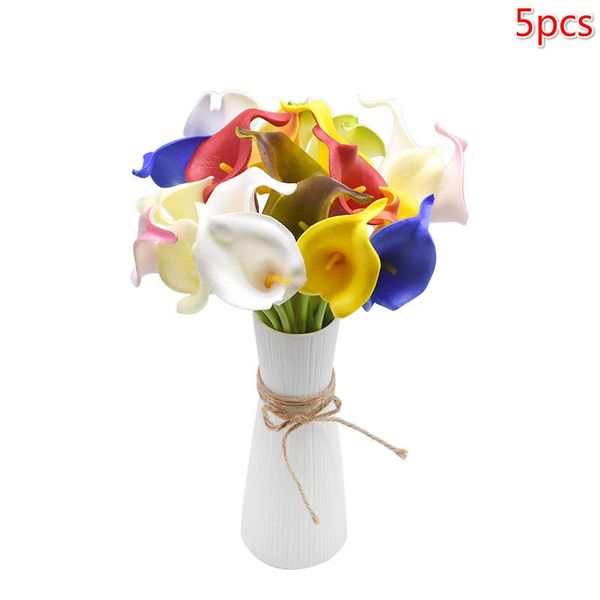 decorative flowers & wreaths 5pcs real touch calla lily artificial bouquet for wedding bridal home flower decoration
decorative flowers & wreaths 5pcs real touch calla lily artificial bouquet for wedding bridal home flower decoration