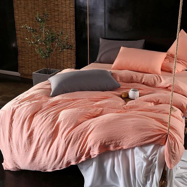 bedding sets pure color washed cotton duvet quilt cover pillow case bed sheet comfortable breathable double king set oceania
bedding sets pure color washed cotton duvet quilt cover pillow case bed sheet comfortable breathable double king set oceania