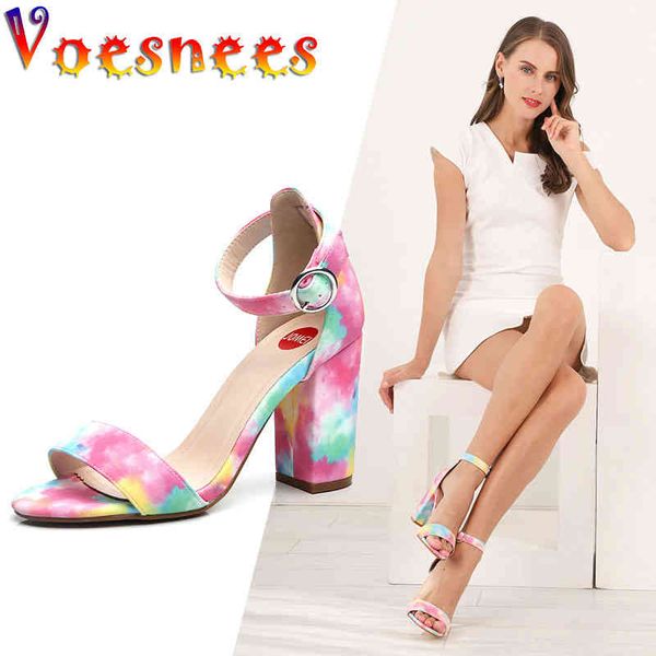 sandals voesnees women tidal current one word band thick heel shoes summer fashionable and colorful high heels 2021 cn0e, Black
sandals voesnees women tidal current one word band thick heel shoes summer fashionable and colorful high heels 2021 cn0e, Black