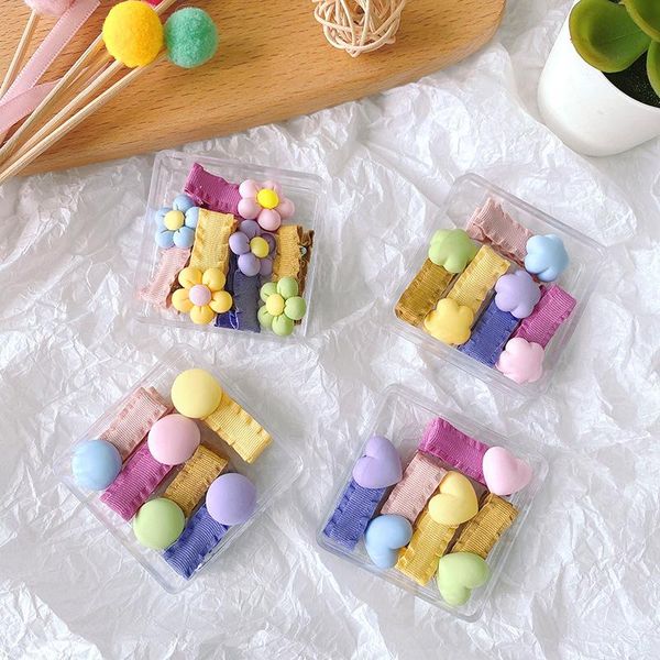 hair accessories 5pcs/set korean lovely cartoon candy color flower hairpins bb clip for girl kids children hairpin, Slivery;white
hair accessories 5pcs/set korean lovely cartoon candy color flower hairpins bb clip for girl kids children hairpin, Slivery;white