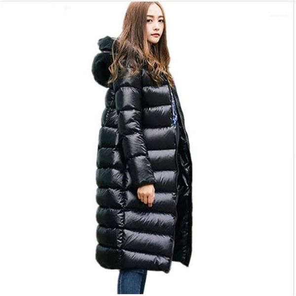 women's down & parkas 2021 winter women white duck female jacket ladies wadded coat warm waterproof zipper long parkas1, Black
women's down & parkas 2021 winter women white duck female jacket ladies wadded coat warm waterproof zipper long parkas1, Black