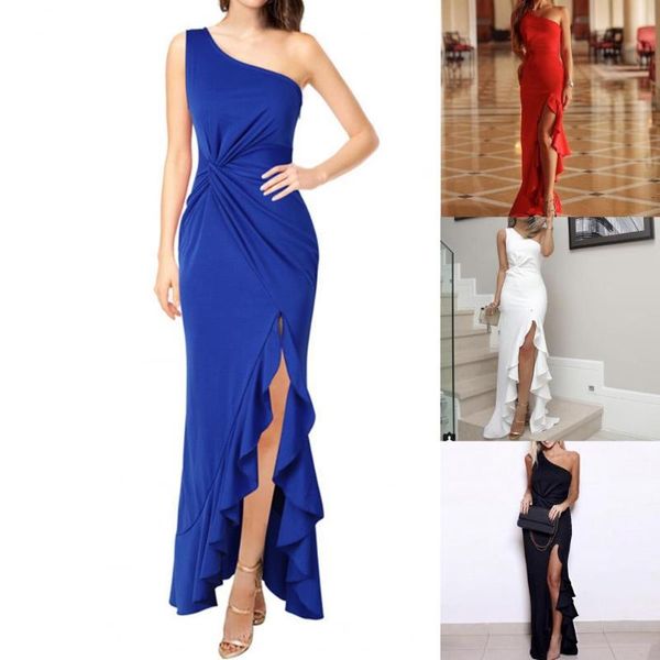 casual dresses slim high split off shoulder dress women formal bodycon one for party, Black;gray
casual dresses slim high split off shoulder dress women formal bodycon one for party, Black;gray