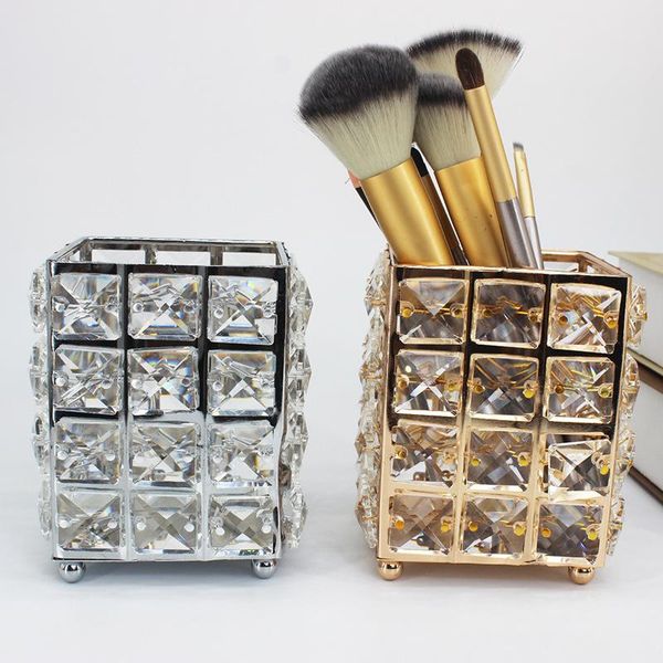 storage boxes & bins squar metal crystal organizer makeup eyebrow pencil comb pen holder home office deskdecorative gift for woman
storage boxes & bins squar metal crystal organizer makeup eyebrow pencil comb pen holder home office deskdecorative gift for woman