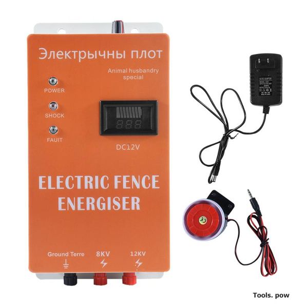 fencing, trellis & gates electric fence livestock 5/10/20km charger high voltage pulse controller sheep horse poultry energizer tool
fencing, trellis & gates electric fence livestock 5/10/20km charger high voltage pulse controller sheep horse poultry energizer tool