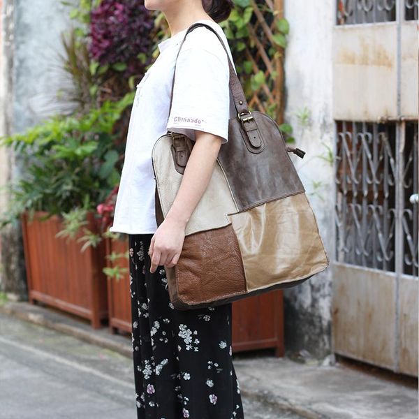 evening bags genuine leather women's bag pure artistic stitching soft cowhide big large capacity shoulder
evening bags genuine leather women's bag pure artistic stitching soft cowhide big large capacity shoulder