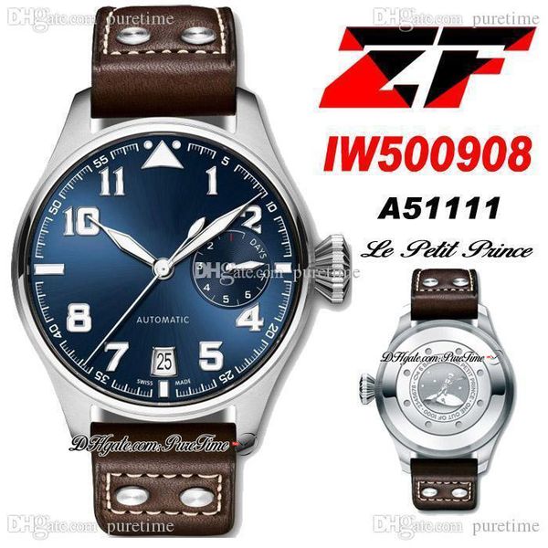 zf v2 a51111 automatic power reserve mens watch 500908 "the little prince" 46mm big steel case blue dial brown leather strap puret, Slivery;brown
zf v2 a51111 automatic power reserve mens watch 500908 "the little prince" 46mm big steel case blue dial brown leather strap puret, Slivery;brown