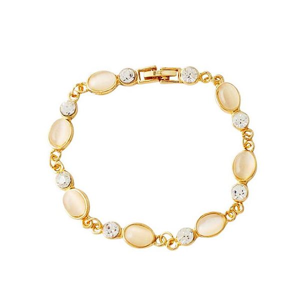 link, chain trendy oval stone gold color bracelet for women girls vintage style jewelry gifts, Black
link, chain trendy oval stone gold color bracelet for women girls vintage style jewelry gifts, Black