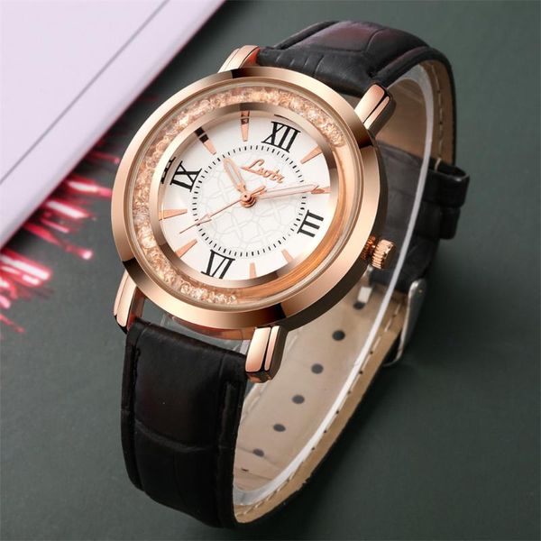 wristwatches flowing rhinestones dial design quartz watches for women fashion leather wristband female timepiece gifts, Slivery;brown
wristwatches flowing rhinestones dial design quartz watches for women fashion leather wristband female timepiece gifts, Slivery;brown