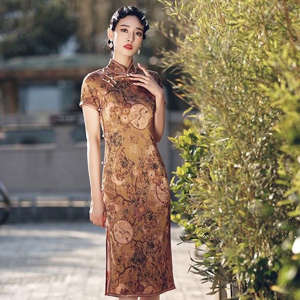 fashion summer bodycon good quality long cheongsam dress evening dresses 3xl chinese qipao vestido de china ethnic clothing, Red
fashion summer bodycon good quality long cheongsam dress evening dresses 3xl chinese qipao vestido de china ethnic clothing, Red