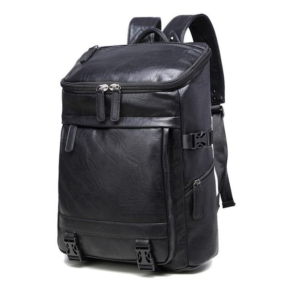 backpack men's men travel bag student backpacks for teenagers pu leather large capacity school male
backpack men's men travel bag student backpacks for teenagers pu leather large capacity school male