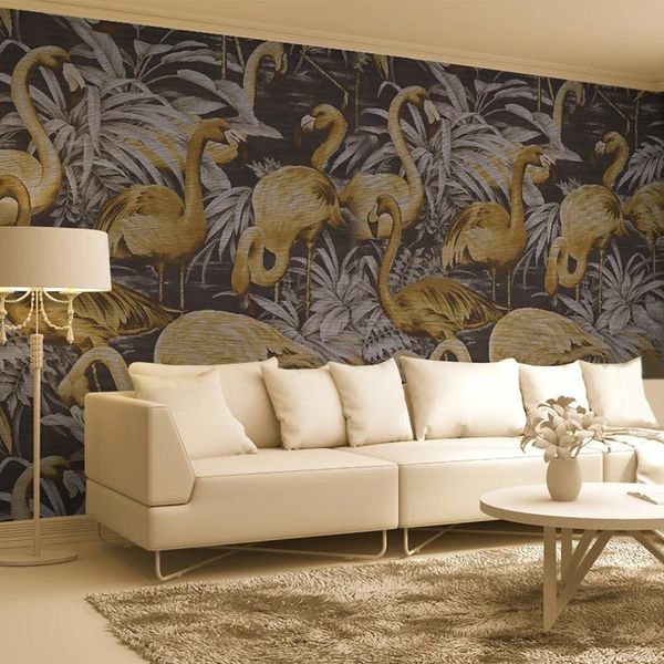 wallpapers custom mural wallpaper 3d hand painted golden flamingo tropical plant leaves wall painting living room bedroom papel de parede
wallpapers custom mural wallpaper 3d hand painted golden flamingo tropical plant leaves wall painting living room bedroom papel de parede