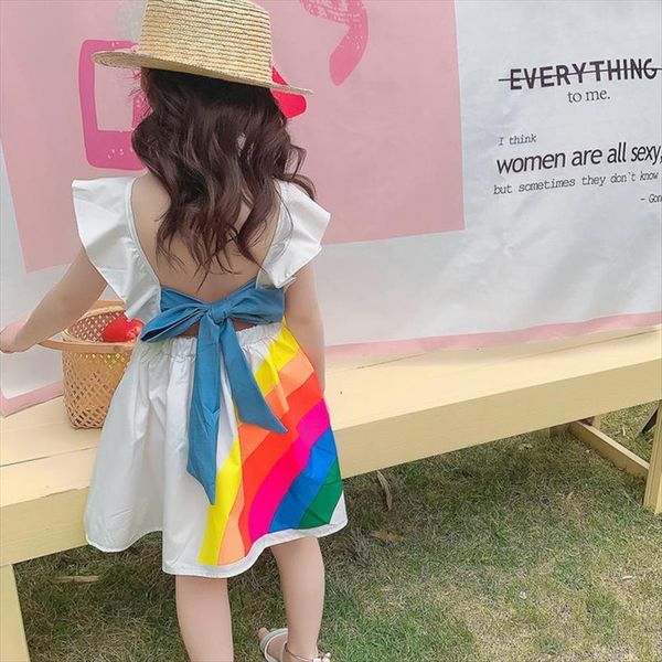 summer girls strap colorful casual girl dresses sleeveless party princess cute childrens baby kids clothing, Red;yellow
summer girls strap colorful casual girl dresses sleeveless party princess cute childrens baby kids clothing, Red;yellow