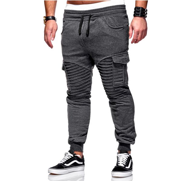 sports pants fashion fitness casual pants mens designer pencil pants pleated gymhg, Black
sports pants fashion fitness casual pants mens designer pencil pants pleated gymhg, Black