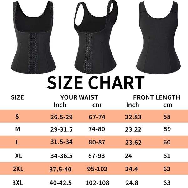 neoprene sauna suit for women sweat vest waist trainer corset for weight loss body shaper tank vest with adjustable belts
neoprene sauna suit for women sweat vest waist trainer corset for weight loss body shaper tank vest with adjustable belts