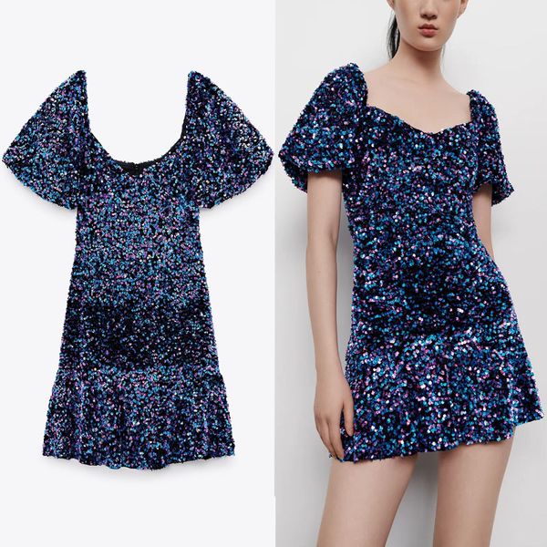 dresses vintage sequin mini women short sleeve elegant party es female chic back hidden zip ruching vestido, Black;gray
dresses vintage sequin mini women short sleeve elegant party es female chic back hidden zip ruching vestido, Black;gray