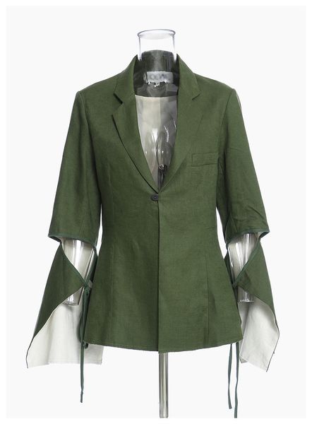 jacket mango-out seam for linen blazer fashion female clothes, Black;brown
jacket mango-out seam for linen blazer fashion female clothes, Black;brown