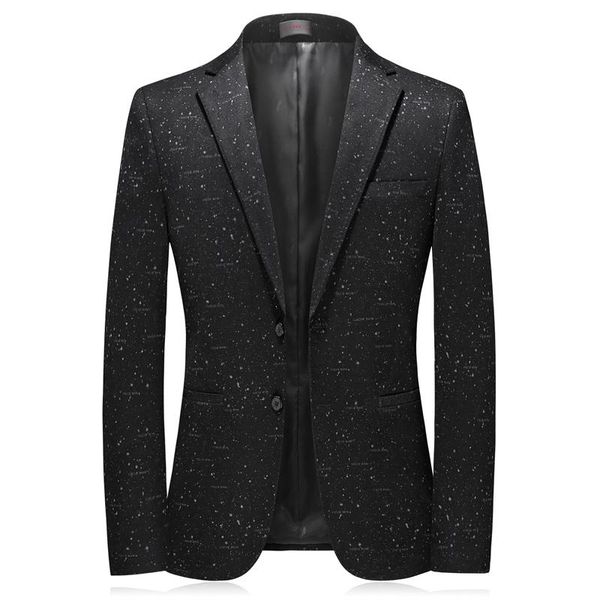 men blazers spring winter business formal casual elastic thick black suit jacket daily life party prom single breasted 2 buttons men's, White;black
men blazers spring winter business formal casual elastic thick black suit jacket daily life party prom single breasted 2 buttons men's, White;black