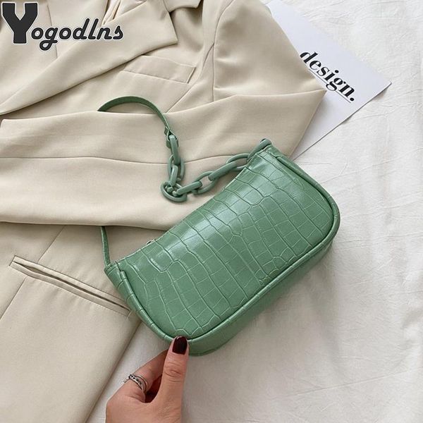 crocodile pattern baguette handbag for women 2021 candy color ladies small shoulder bags fashion chain design pu leather armpit cross body
crocodile pattern baguette handbag for women 2021 candy color ladies small shoulder bags fashion chain design pu leather armpit cross body