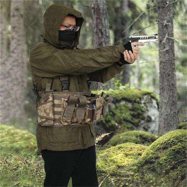 outdoor bags multi-pocket waist bag tactical vest backpack camouflage double shoulder multi-function convenient climbing
outdoor bags multi-pocket waist bag tactical vest backpack camouflage double shoulder multi-function convenient climbing