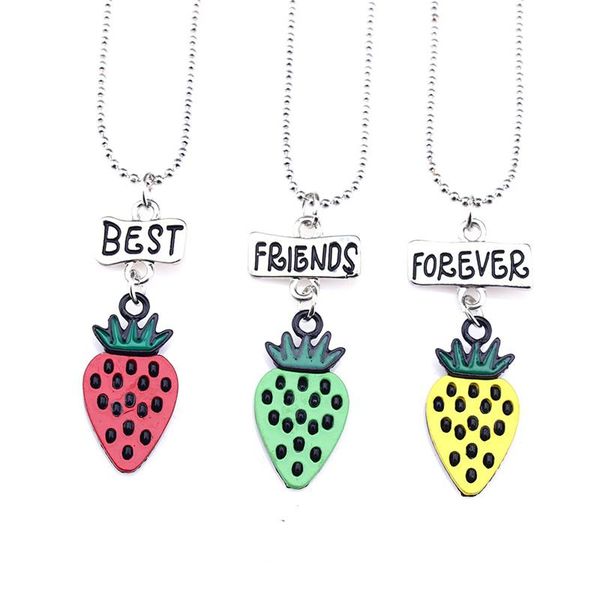 cute fruit jewelry necklace for women colorful strawberry pendant friend forever birthday gift children necklaces, Silver
cute fruit jewelry necklace for women colorful strawberry pendant friend forever birthday gift children necklaces, Silver